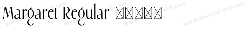 Margaret Regular字体转换